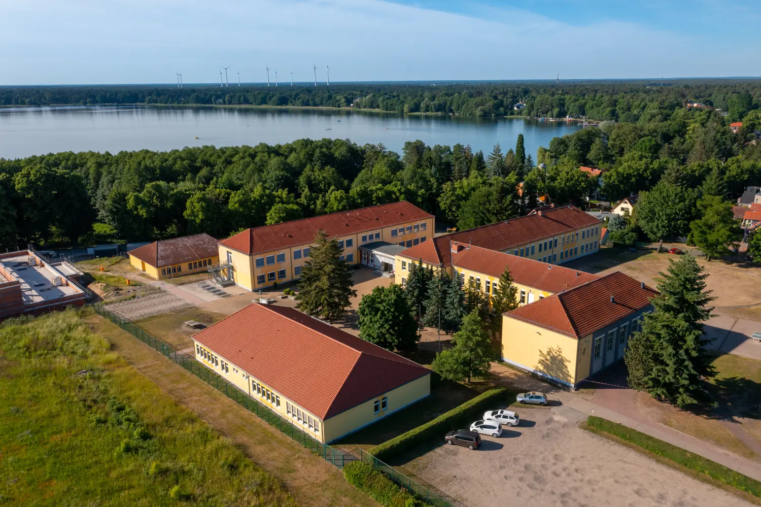 Drohnenblick, Luftbildaufnahmen von Häusern/Grundstücken